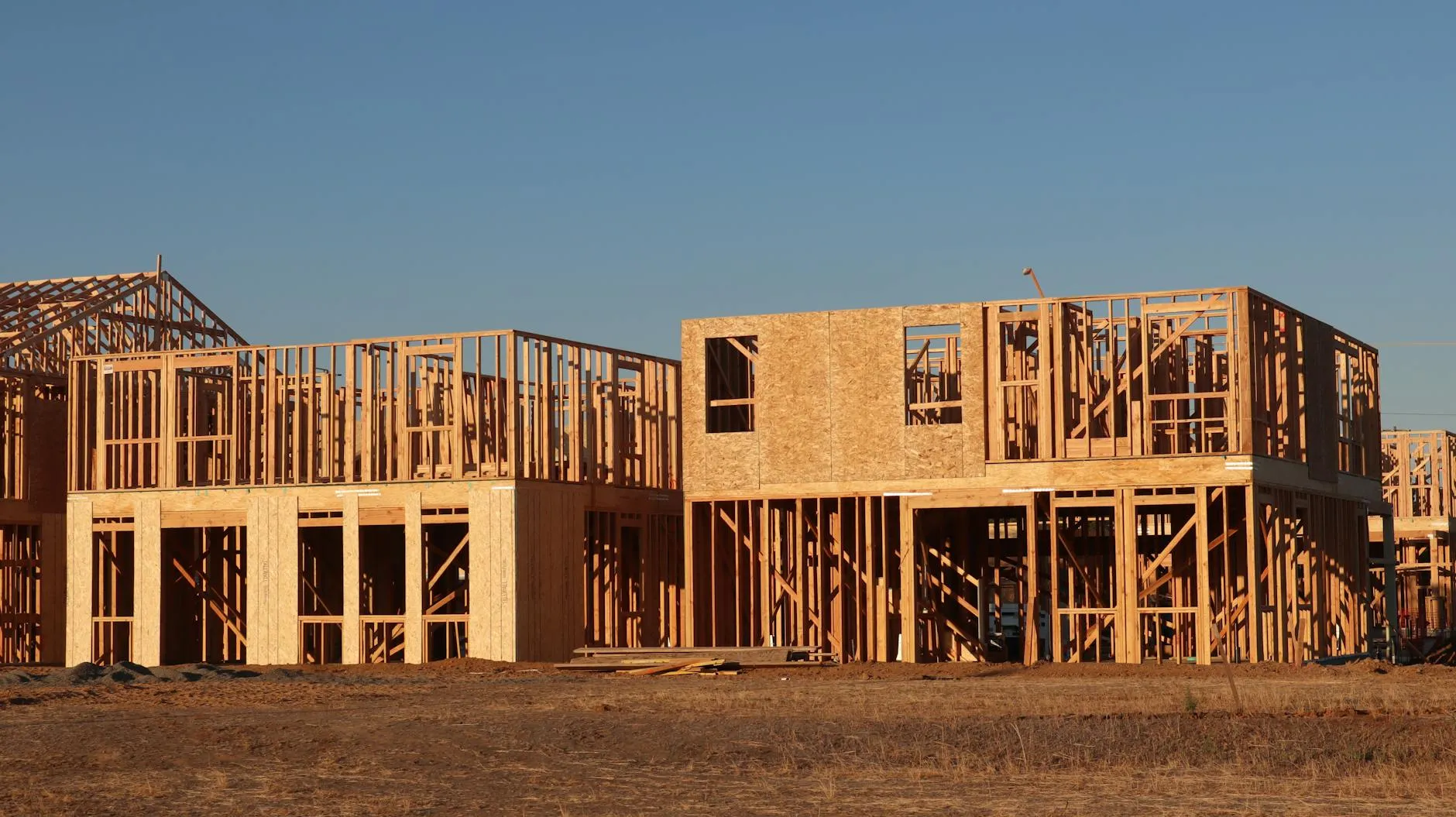 New residential home under construction